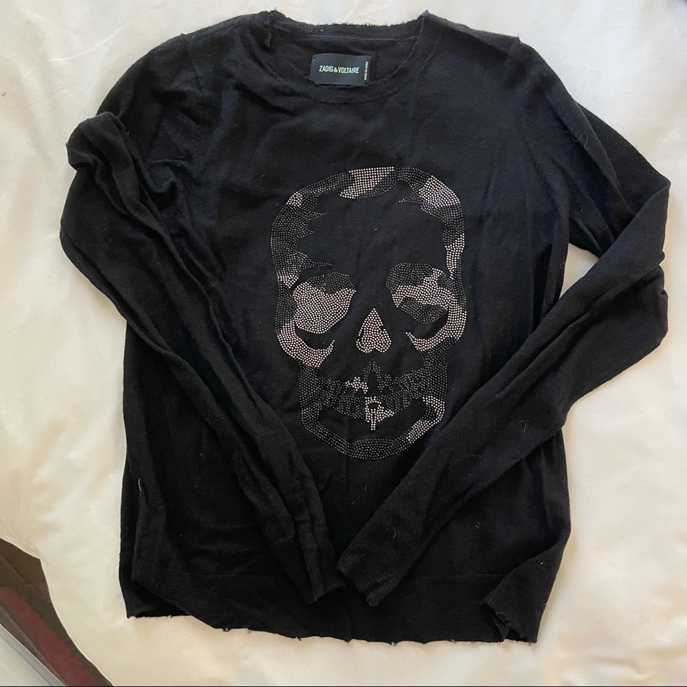Zadig and Voltaire Skull sweater - size M